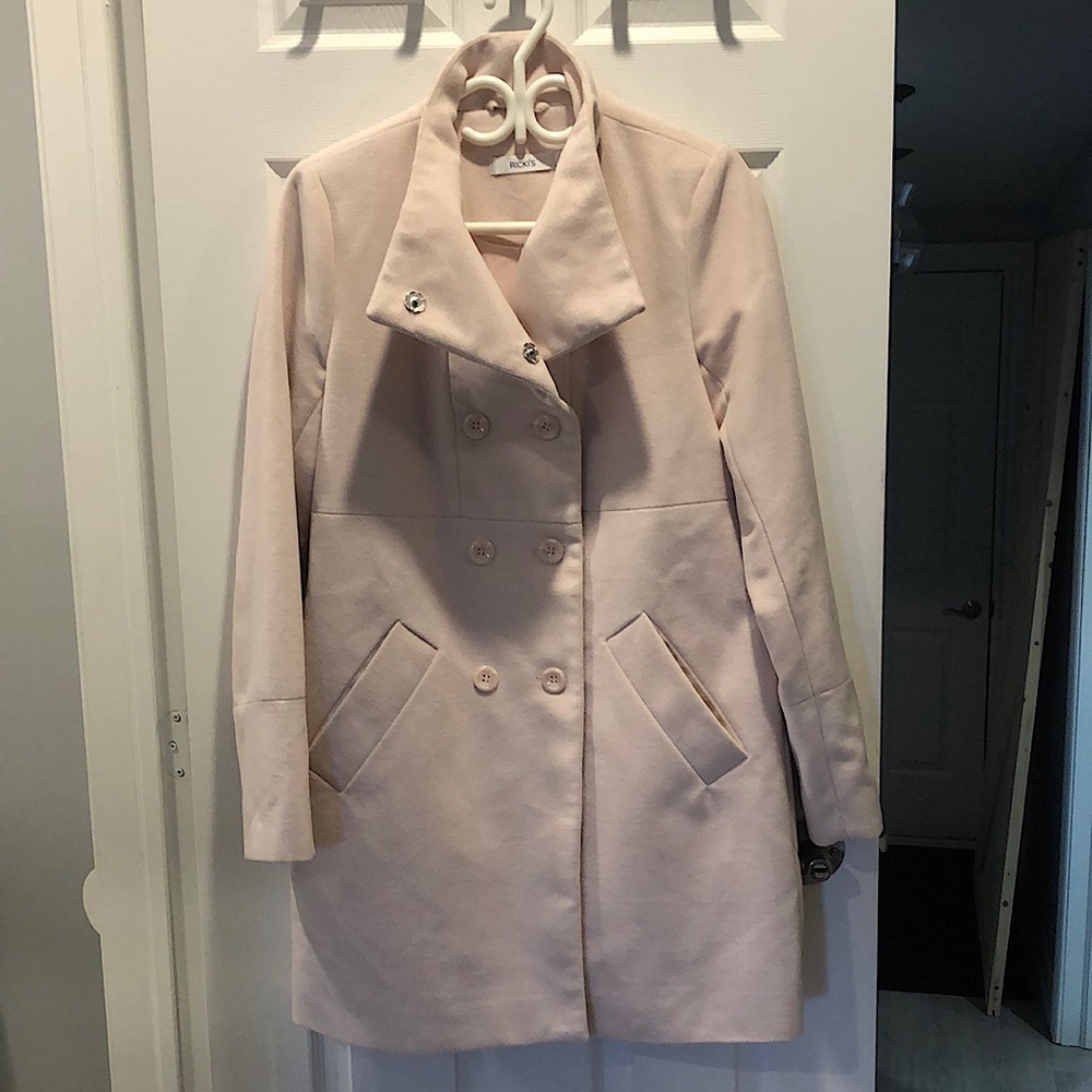 Ricki’s ladies med soft pink winter/spring coat